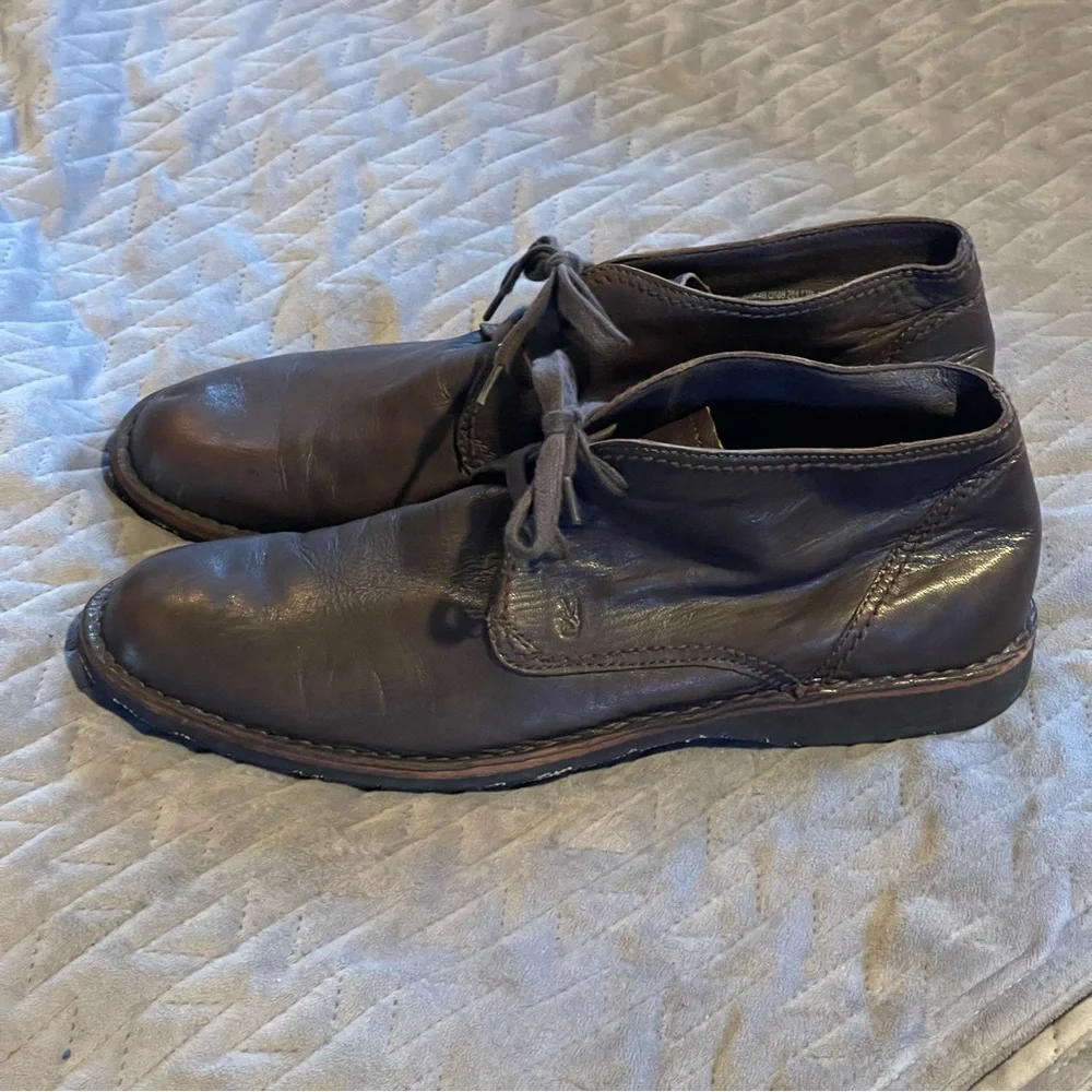 John Varvatos‎ USA chukka boots mens size 13 EUC brown